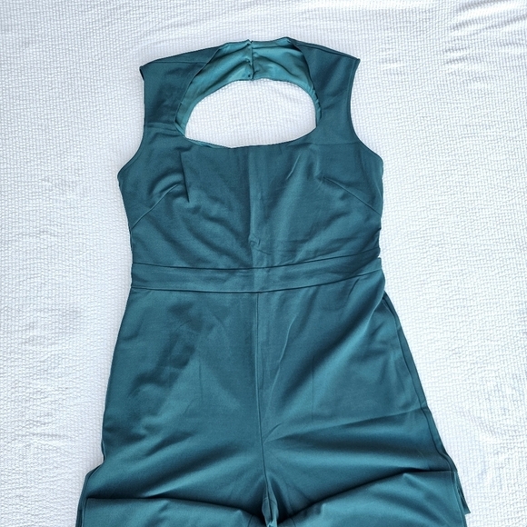 Cicy Bell Dressy Jumpsuits Sleeveless Square Neck with Cutout Zipper Back - Picture 5 of 16